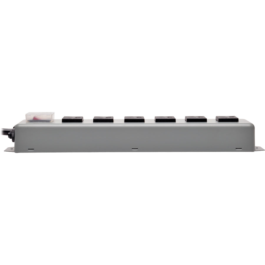 Tripp Lite by Eaton Industrial Power Strip Metal, Lighted Power Switch, 6-Outlet, 6 ft. (1.8 m) Cord 6SP