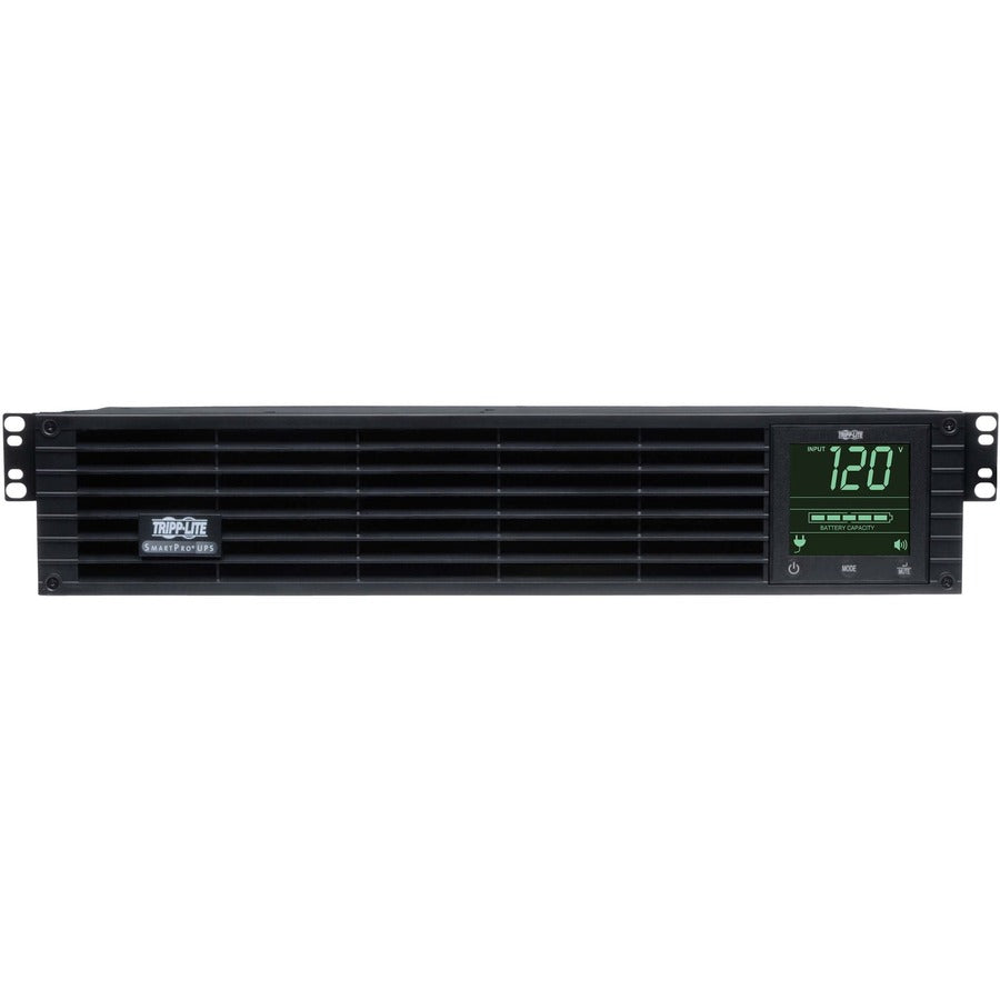 Tripp Lite by Eaton TAA SmartPro 120V 1.5kVA 1.35kW Line-Interactive Sine Wave UPS, 2U, Extended Run, Network Card Options, LCD, USB, DB9 SM1500RMXL2UTAA