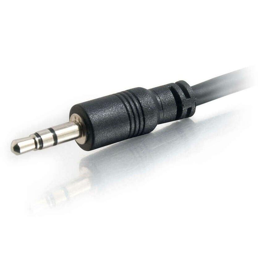 C2G 35ft CMG-Rated 3.5mm Stereo Audio Cable With Low Profile Connectors 40108