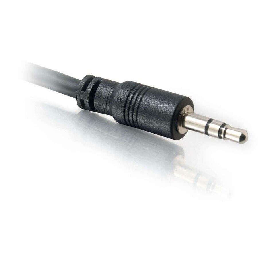 C2G 35ft CMG-Rated 3.5mm Stereo Audio Cable With Low Profile Connectors 40108