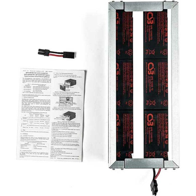 Vertiv Liebert Hot-Swap Internal 9 Ah, 288V Lead-Acid Battery for Liebert GXT4-8000RT208 and GXT4-10000RT208 UPS systems GXT4-288VBATKIT