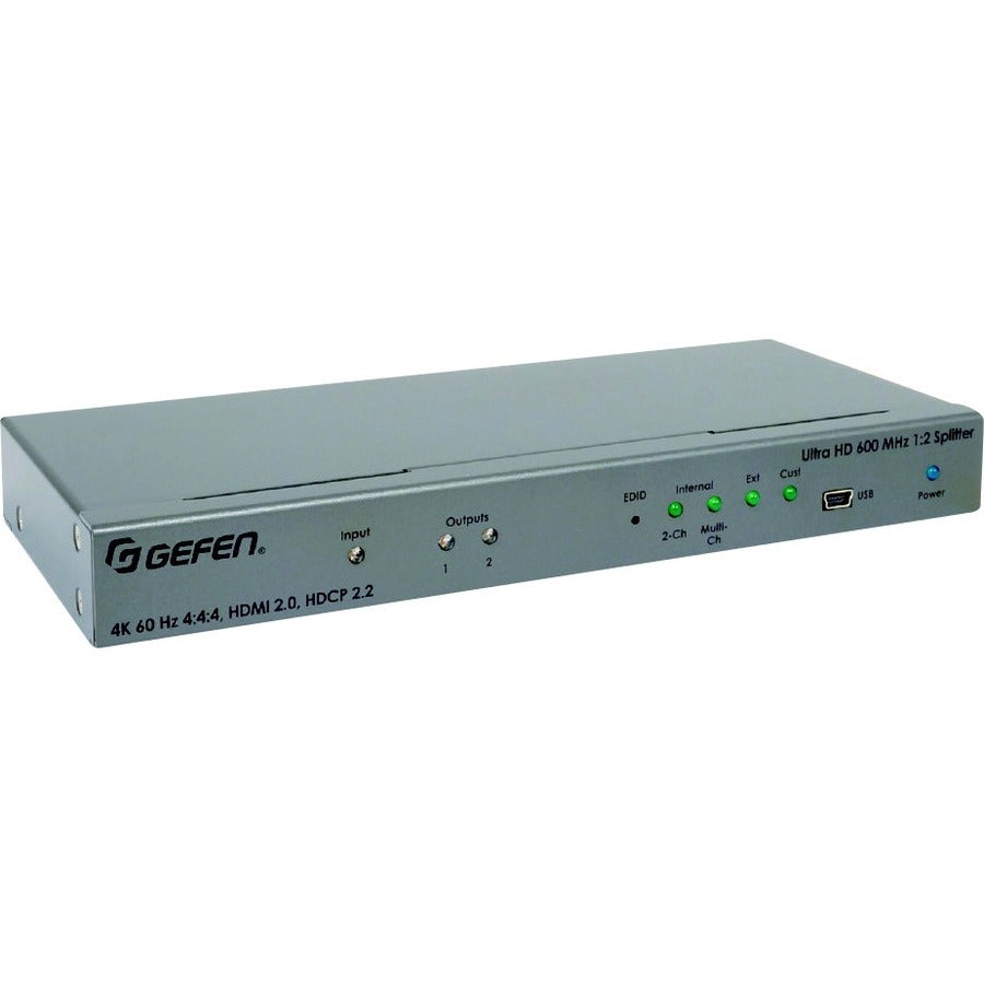 Gefen Ultra HD 600 MHz 1:2 Splitter for HDMI w/ HDR EXT-UHD600-12