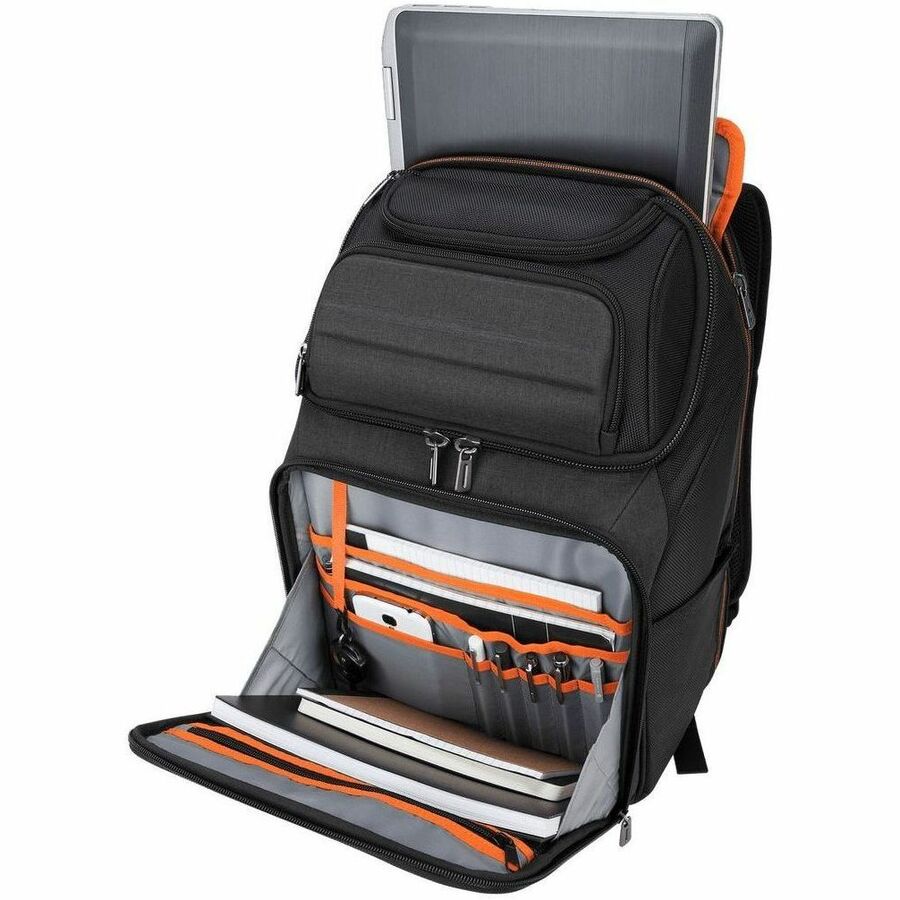 Targus CitySmart TSB895 Carrying Case Rugged (Backpack) for 15.6" to 16" Notebook - Gray - TAA Compliant TSB895