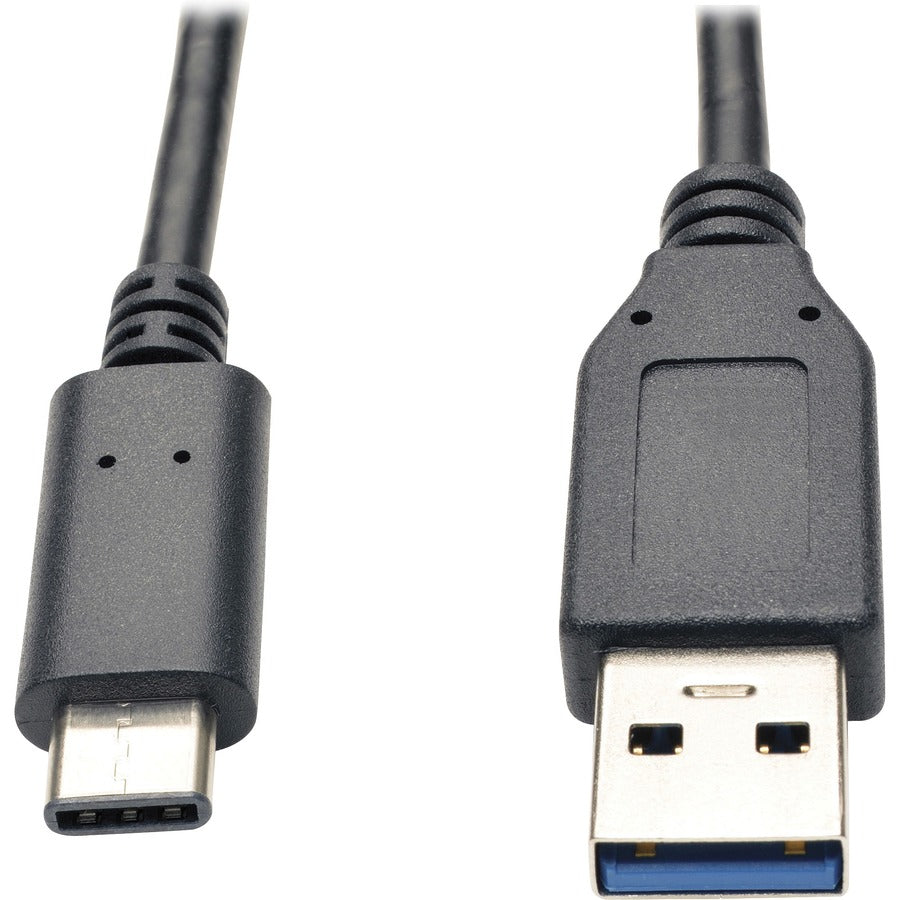 Eaton Tripp Lite Series USB-C to USB-A Cable (M/M), USB 3.2 Gen 1 (5 Gbps), Thunderbolt 3 Compatible, 3 ft. (0.91 m) U428-003