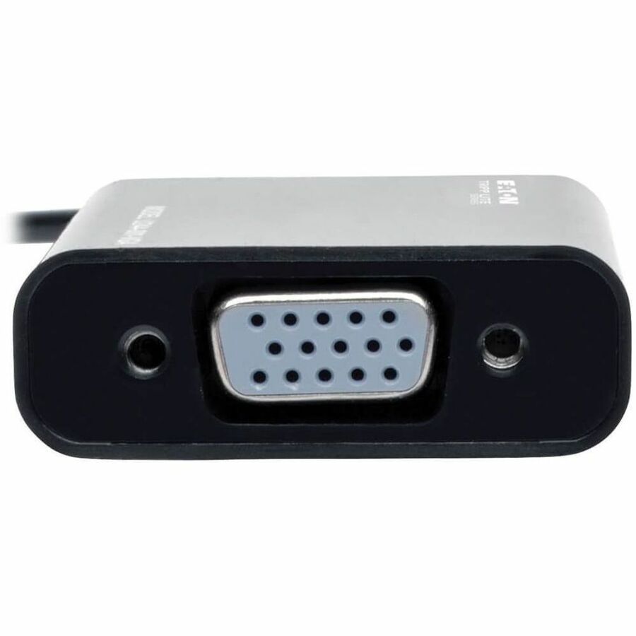 Eaton Tripp Lite Series USB 2.0 to VGA Dual/Multi-Monitor External Video Graphics Card Adapter with Built-In USB Cable, 128 MB SDRAM, 1080p @ 60 Hz U244-001-VGA