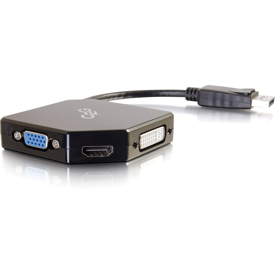 C2G DisplayPort to HDMI, VGA, DVI Adapter Converter - M/F 54340