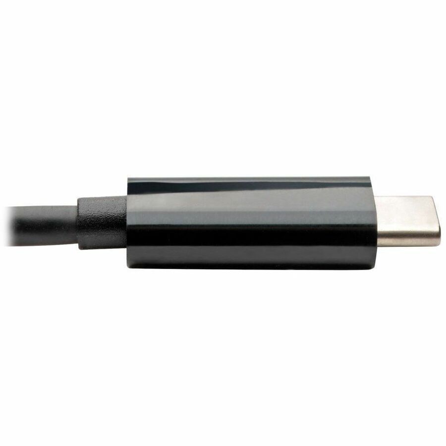Eaton Tripp Lite Series USB-C Multiport Adapter - HDMI, USB 3.x (5Gbps) Hub Port, Gigabit Ethernet, 60W PD Charging, HDCP, Black U444-06N-HGUB-C