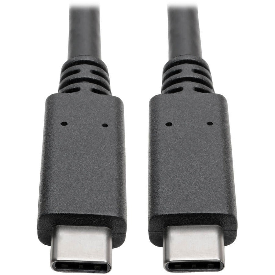 Eaton Tripp Lite Series USB-C Cable (M/M) - USB 3.2, Gen 2 (10 Gbps), 5A (100W) Rating, Thunderbolt 3 Compatible, 3 ft. (0.91 m) U420-003-G2-5A