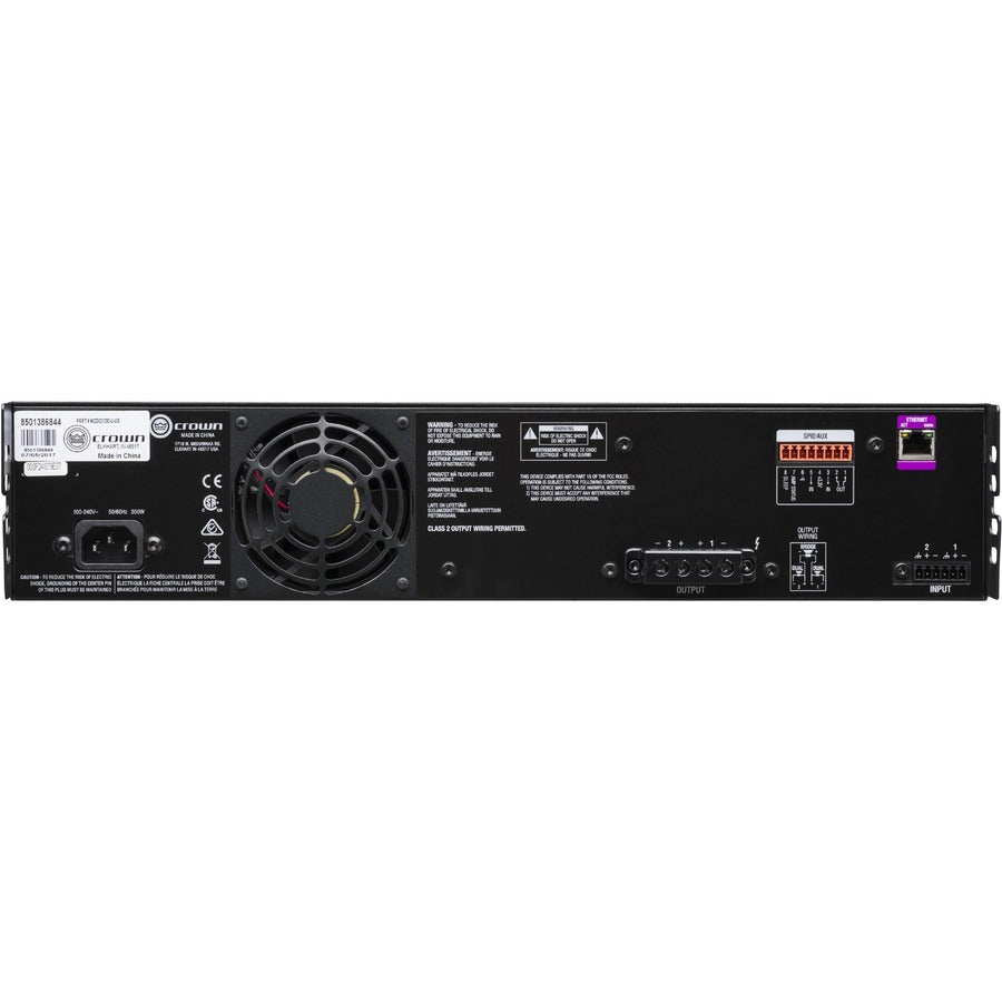 Crown 2|300 Amplifier - 600 W RMS - 2 Channel NCDI2X300-U-US