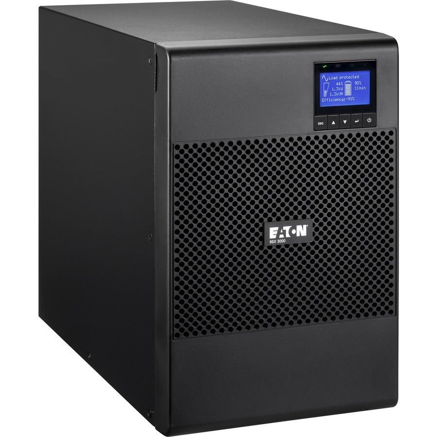 Eaton 9SX 3000VA 2700W 208V Online Double-Conversion UPS - 8 C13, 1 C19 Outlets, Cybersecure Network Card Option, Extended Run, Tower 9SX3000G