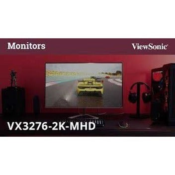 ViewSonic VX3276-2K-MHD 32 Inch Widescreen IPS 1440p Monitor with Ultra-Thin Bezels, HDMI DisplayPort and Mini DisplayPort VX3276-2K-MHD