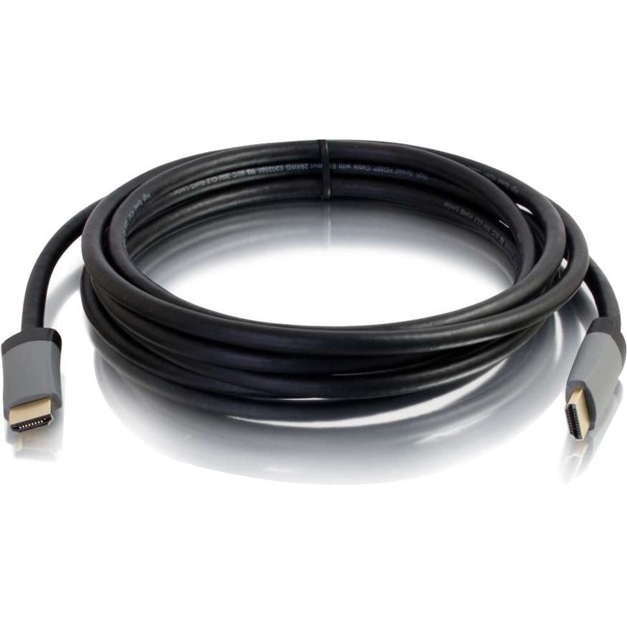 C2G 15ft 4K HDMI Cable with Ethernet - High Speed - In-Wall CL-2 Rated 50630