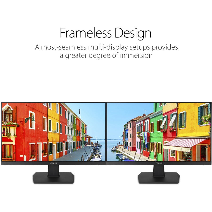 Asus VA24EHE 24" Class Full HD Gaming LCD Monitor - 16:9 - Black VA24EHE