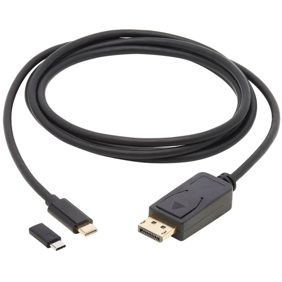 Eaton Tripp Lite Series USB-C to DisplayPort Bi-Directional Active Adapter Cable (M/M), 4K 60 Hz, HDR, Locking DP Connector, 6 ft. (1.8 m) U444-006-DP-BD