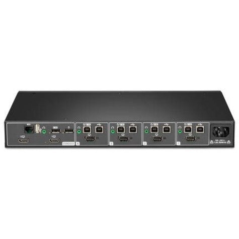 Vertiv Cybex Secure MultiViewer KVM Switch | 4 port | NIAP Approved | Dual AC SCMV245DPH-400