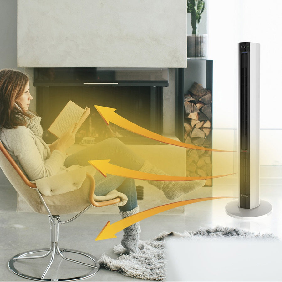 Lasko All Season Comfort Control Tower Fan & Heater in One FH500