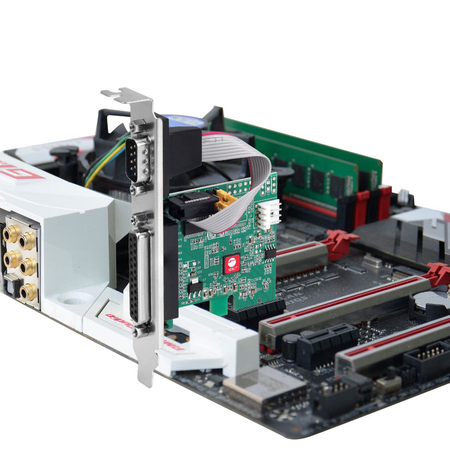 SIIG DP Cyber 1S1P PCIe Card JJ-E20311-S1