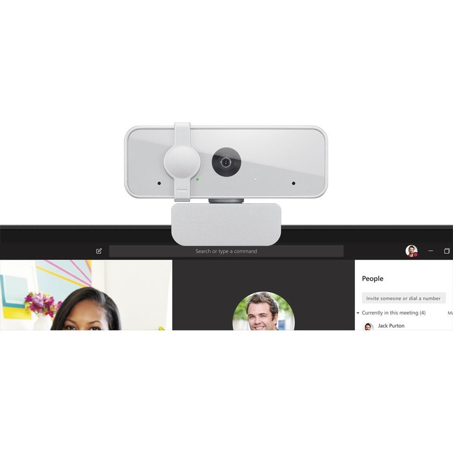 Lenovo Video Conferencing Camera - 2 Megapixel - 30 fps - Cloud Gray - USB 2.0 - 1 Pack(s) GXC1B34793
