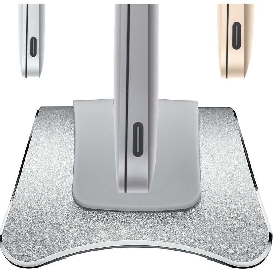 SIIG Aluminum Vertical Laptop Stand For 13" to 15" Macbooks & Laptops CE-MT2R12-S2