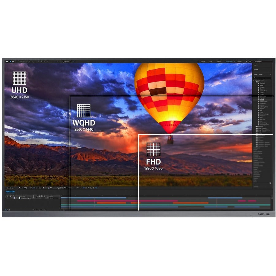 Samsung F32TU874VN 32" Class 4K UHD LCD Monitor - 16:9 - Dark Blue Gray F32TU874VN