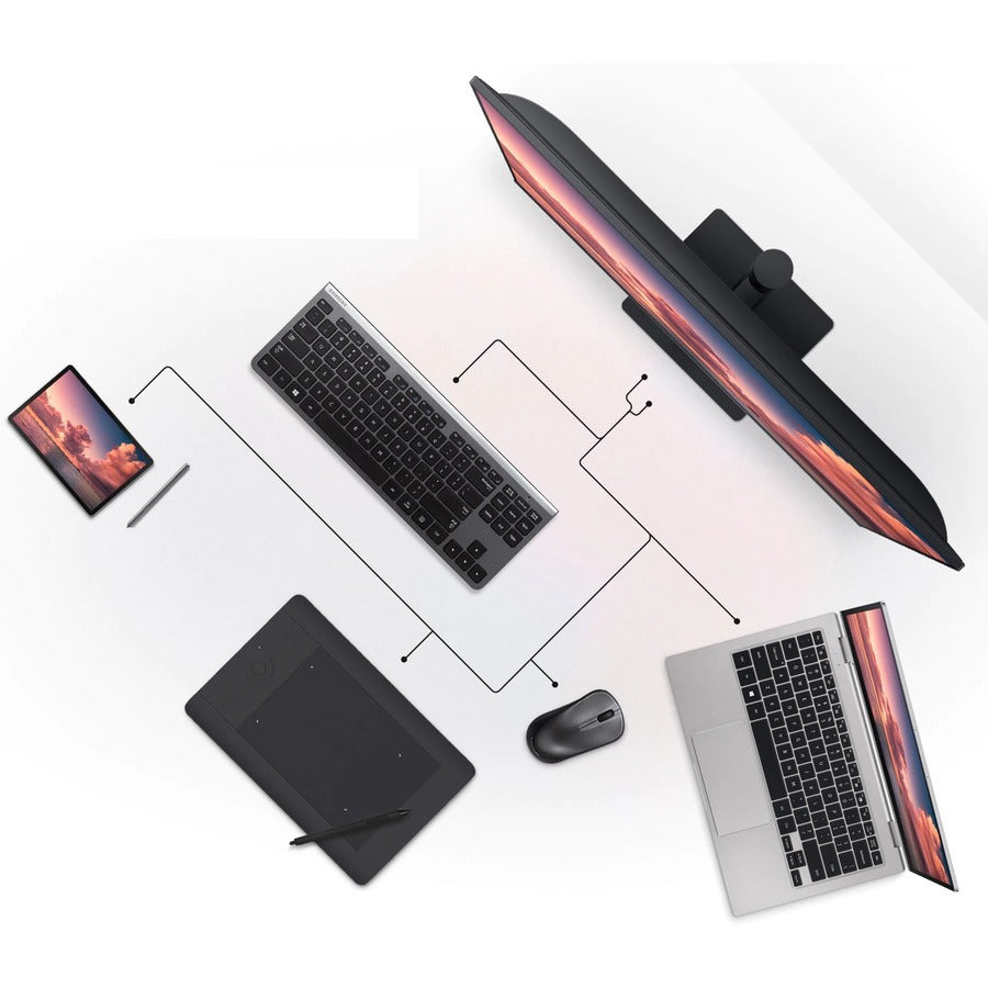 Samsung F32TU874VN 32" Class 4K UHD LCD Monitor - 16:9 - Dark Blue Gray F32TU874VN