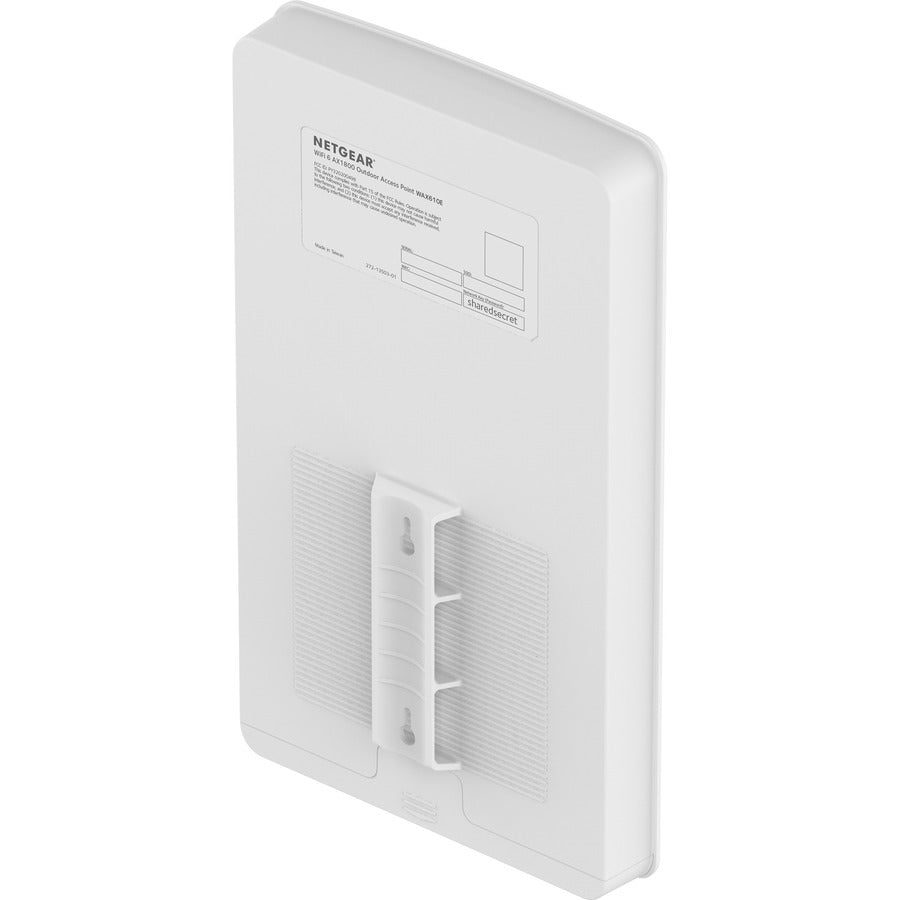 Netgear WAX610Y IEEE 802.11 a/b/g/n/ac/ax/i 1.80 Gbit/s Wireless Access Point - Outdoor WAX610Y-100NAS