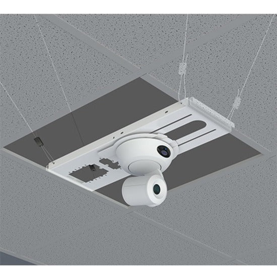 Chief Speed-Connect Universal Above Tile Suspended Ceiling Camera Mount Kit - White CMS446