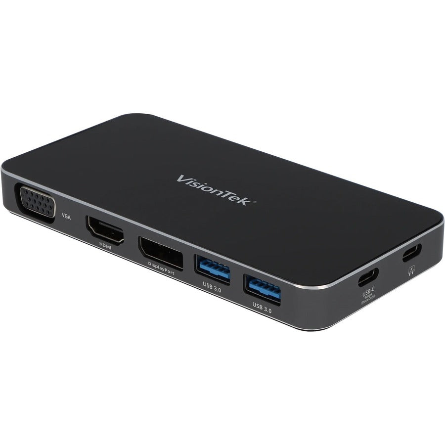 VisionTek VT210 Dual Display USB-C Docking Station with Power Passthrough 901525