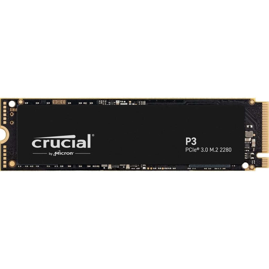 Crucial P3 CT2000P3SSD8 2 TB Solid State Drive - M.2 2280 Internal - PCI Express NVMe (PCI Express NVMe 3.0 x4) CT2000P3SSD8