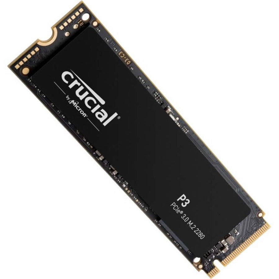 Crucial P3 CT2000P3SSD8 2 TB Solid State Drive - M.2 2280 Internal - PCI Express NVMe (PCI Express NVMe 3.0 x4) CT2000P3SSD8