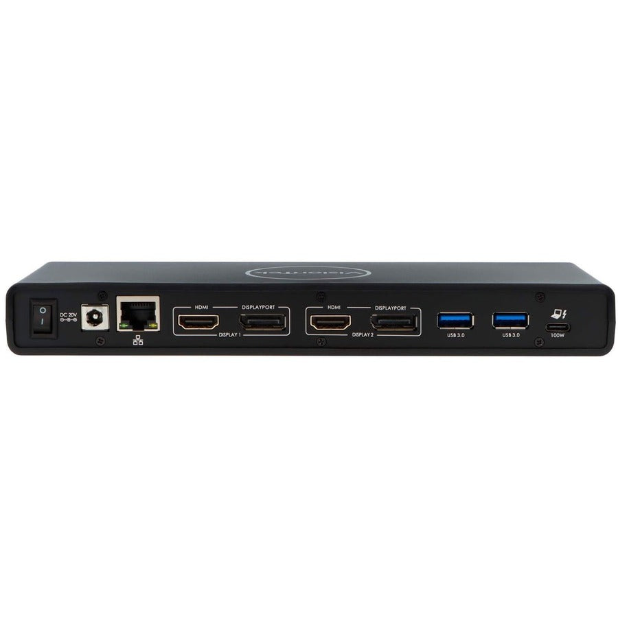 VisionTek VT4510 USB 3.0 & USB-C Dual Display 4K 100W Power Delivery Docking Station 901484