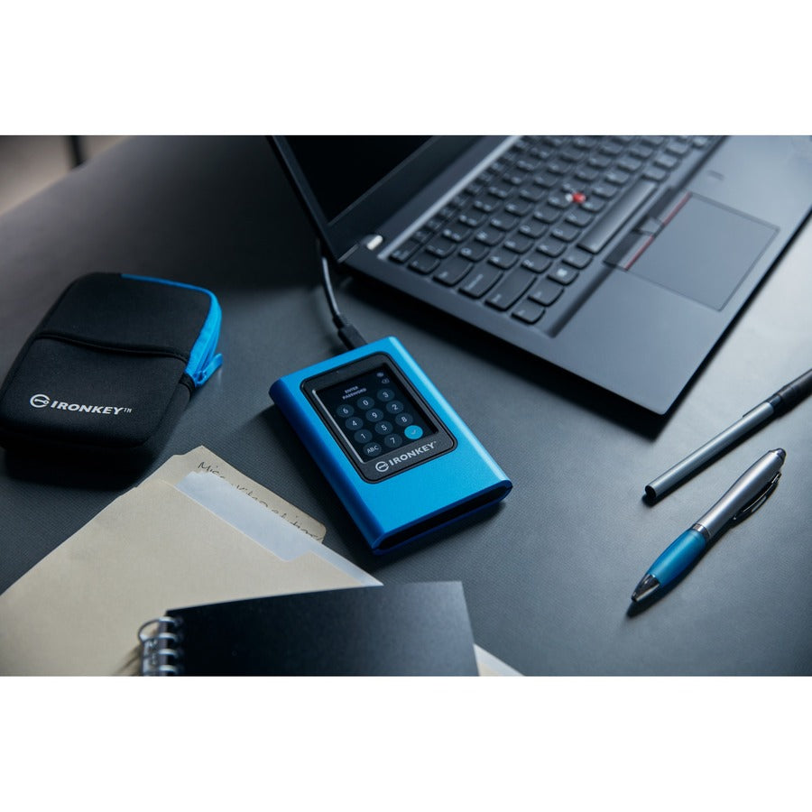 Kingston Vault Privacy 80 IKVP80ES/960G 960 GB Portable Solid State Drive - External IKVP80ES/960G
