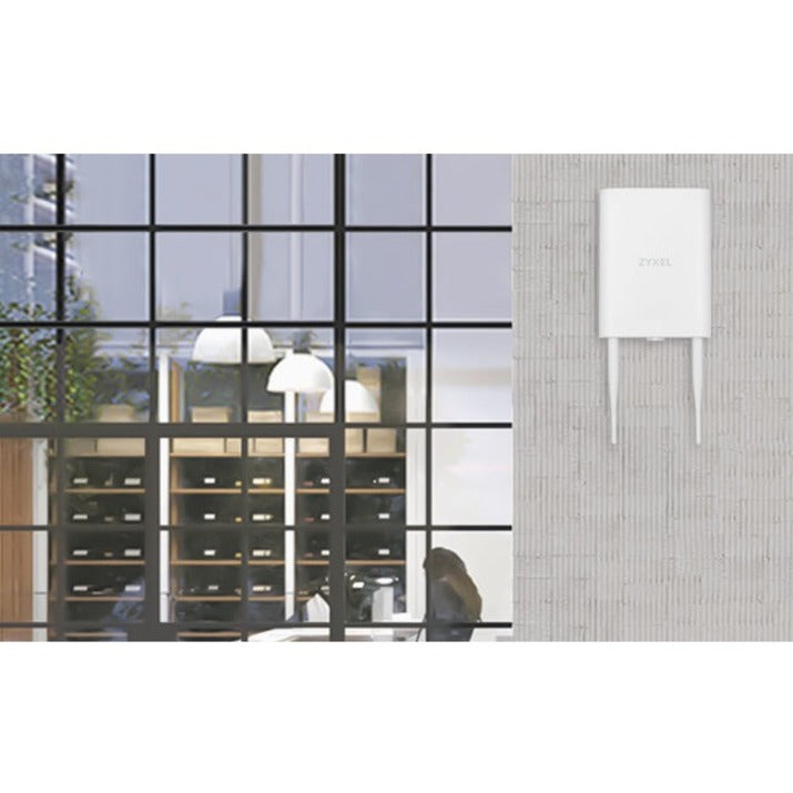 ZYXEL NWA55AXE Dual Band IEEE 802.11 a/b/g/n/ac/ax 1.73 Gbit/s Wireless Access Point - Outdoor NWA55AXE