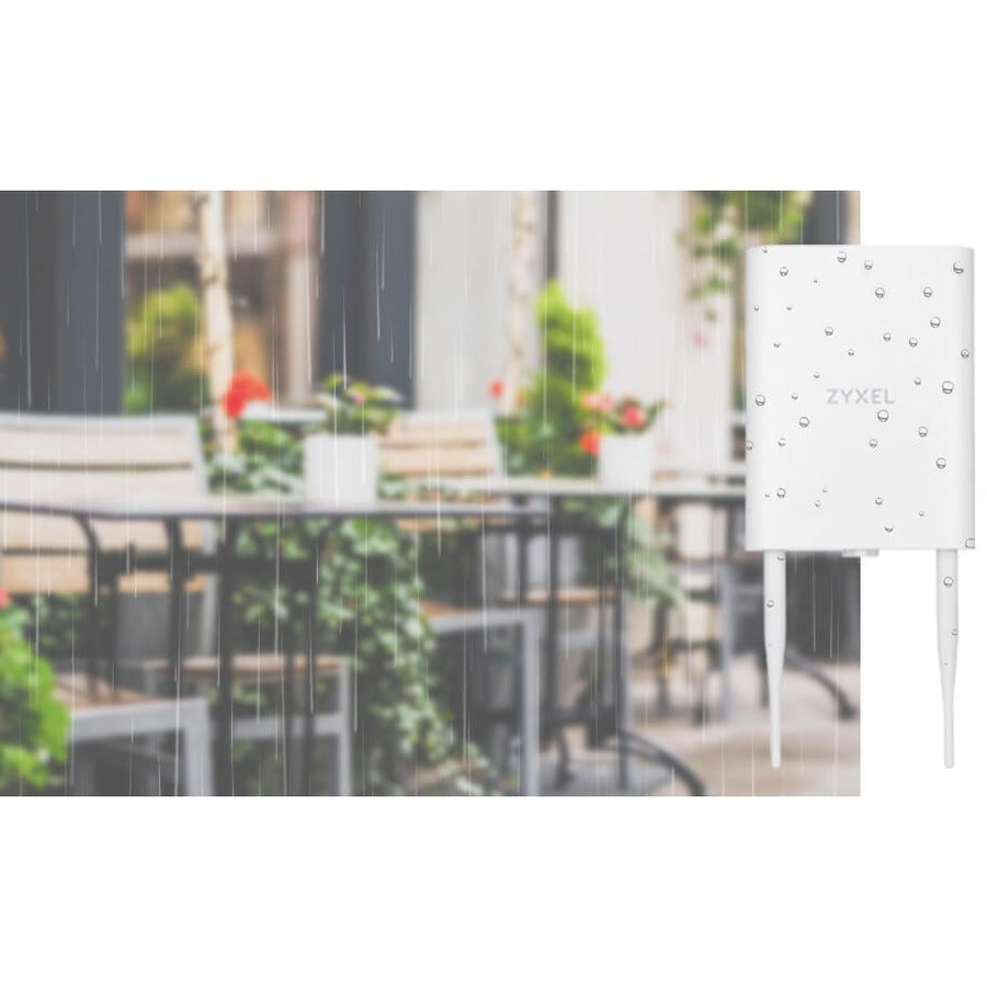 ZYXEL NWA55AXE Dual Band IEEE 802.11 a/b/g/n/ac/ax 1.73 Gbit/s Wireless Access Point - Outdoor NWA55AXE