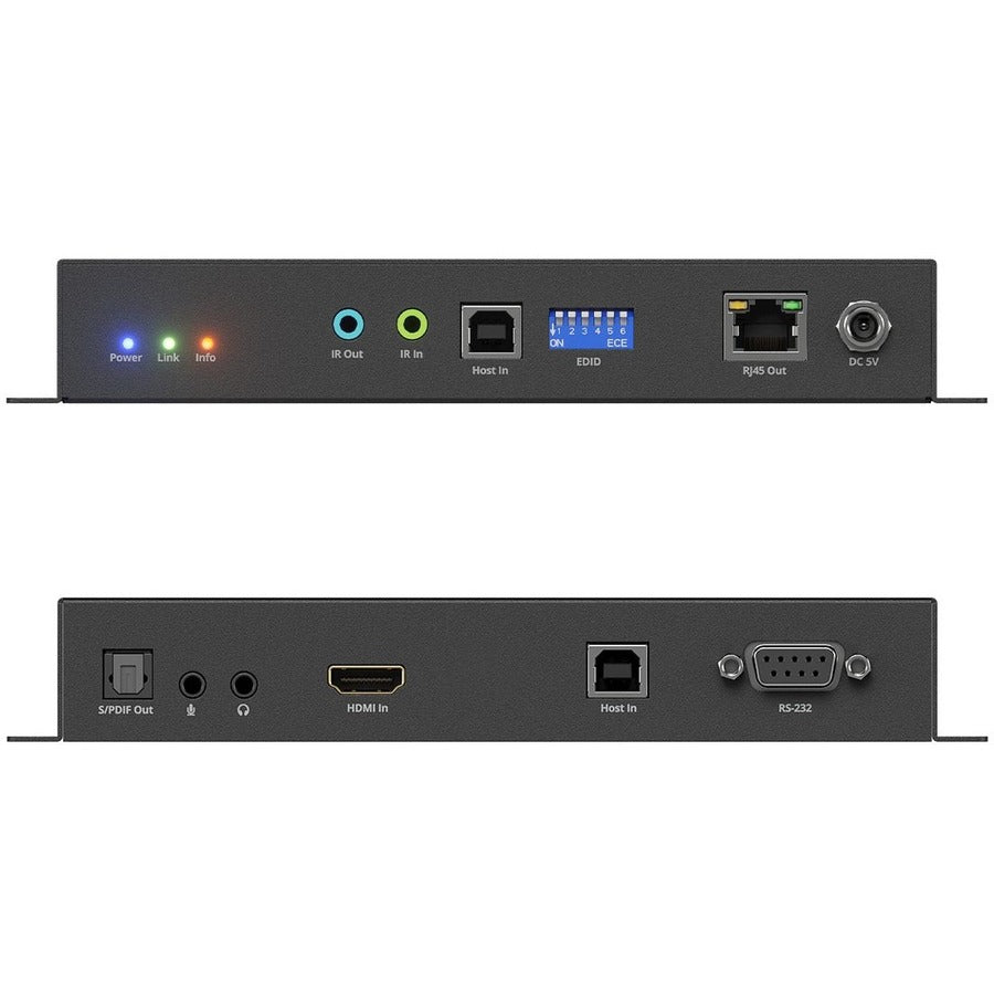 SIIG 4K 60Hz 18Gbps HDMI over IP Matrix - Encoder (TX) 394ft TAA Compliant CE-H27F11-S1