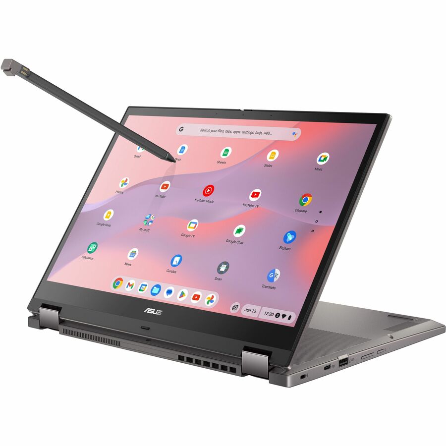 Asus Chromebook Vibe CX34 Flip CX3401 CX3401FBA-YZ566T-S 14" Touchscreen Convertible Chromebook - WUXGA - Intel Core i5 12th Gen i5-1235U - 16 GB - 256 GB SSD - Zinc CX3401FBA-YZ566T-S