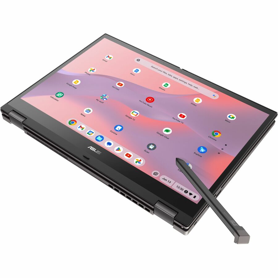 Asus Chromebook Vibe CX34 Flip CX3401 CX3401FBA-YZ566T-S 14" Touchscreen Convertible Chromebook - WUXGA - Intel Core i5 12th Gen i5-1235U - 16 GB - 256 GB SSD - Zinc CX3401FBA-YZ566T-S