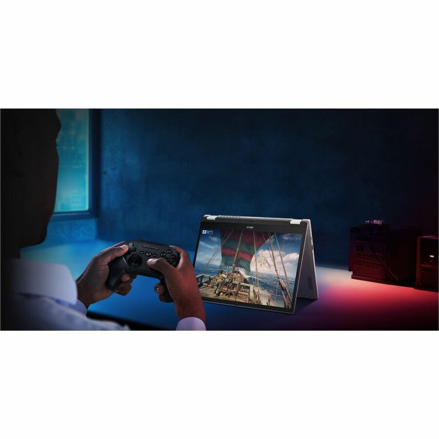 Asus Chromebook Vibe CX34 Flip CX3401 CX3401FBA-YZ566T-S 14" Touchscreen Convertible Chromebook - WUXGA - Intel Core i5 12th Gen i5-1235U - 16 GB - 256 GB SSD - Zinc CX3401FBA-YZ566T-S