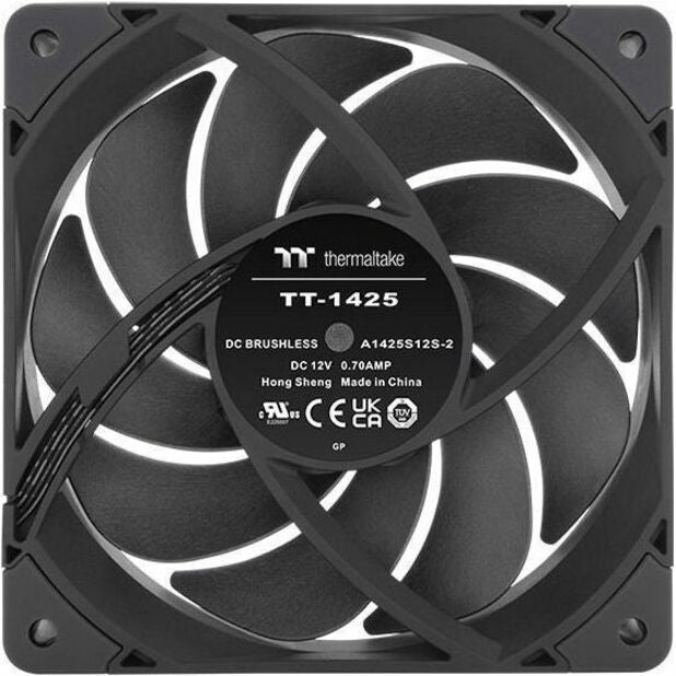 Thermaltake TOUGHFAN 14 Pro High Static Pressure PC Cooling Fan (Single Fan Pack) - 1 Pack CL-F140-PL14BL-A