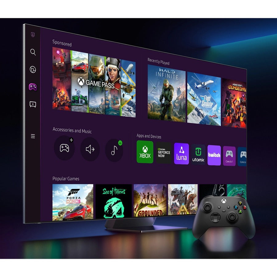 Samsung QN90C QN50QN90CAF 49.5" Smart LED-LCD TV 2023 - 4K UHDTV - Titan Black QN50QN90CAFXZA