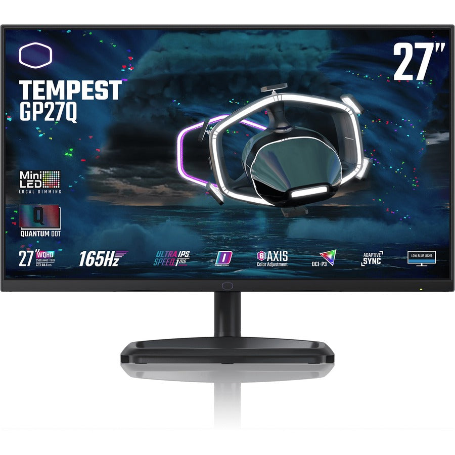 Cooler Master Tempest GP27-FQS 27" Class WQHD Gaming LCD Monitor - 16:9 - Black CMI-GP27-FQS-US