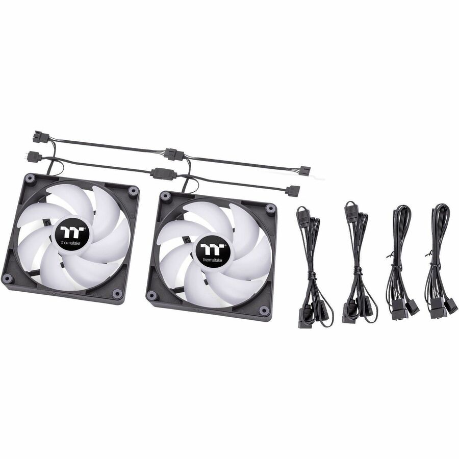 Thermaltake CT120 ARGB Sync PC Cooling Fan (2-Fan Pack) - 2 Pack CL-F149-PL12SW-A