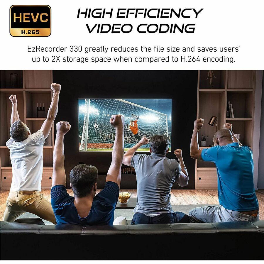 AVerMedia EzRecorder 330 (ER330), Record and Stream without PC, TAA Compliant ER330