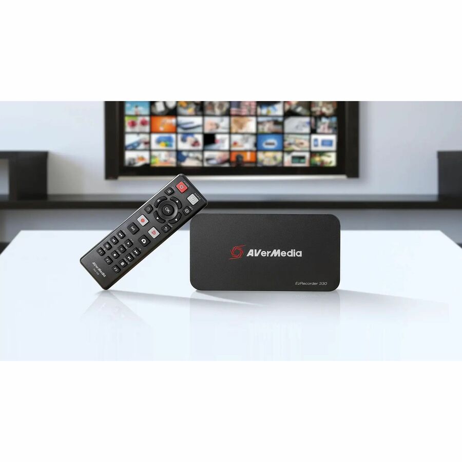 AVerMedia EzRecorder 330 (ER330), Record and Stream without PC, TAA Compliant ER330