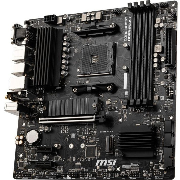 MSI B550M-VC WIFI Gaming Desktop Motherboard - AMD B550 Chipset - Socket AM4 - Micro ATX B550MPROVCWIFI
