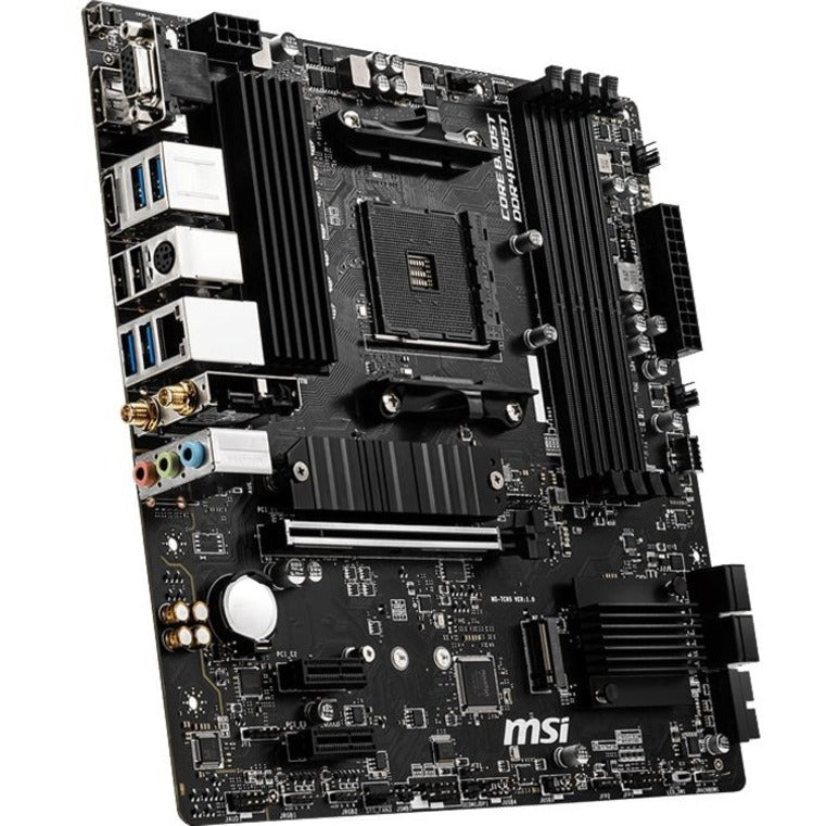 MSI B550M-VC WIFI Gaming Desktop Motherboard - AMD B550 Chipset - Socket AM4 - Micro ATX B550MPROVCWIFI