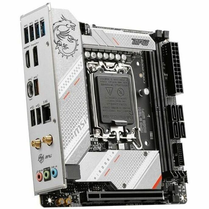 MSI MPG MPG B760I EDGE WIFI Gaming Desktop Motherboard - Intel B760 Chipset - Socket LGA-1700 - Mini ATX B760IEDGEWIFI
