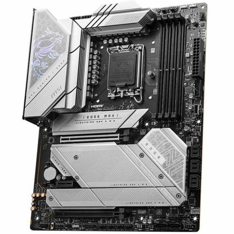 MSI MPG MPG Z790 EDGE TI MAX WIFI Gaming Desktop Motherboard - Intel Z790 Chipset - Socket LGA-1700 - ATX Z790EDGETIMAXWIFI