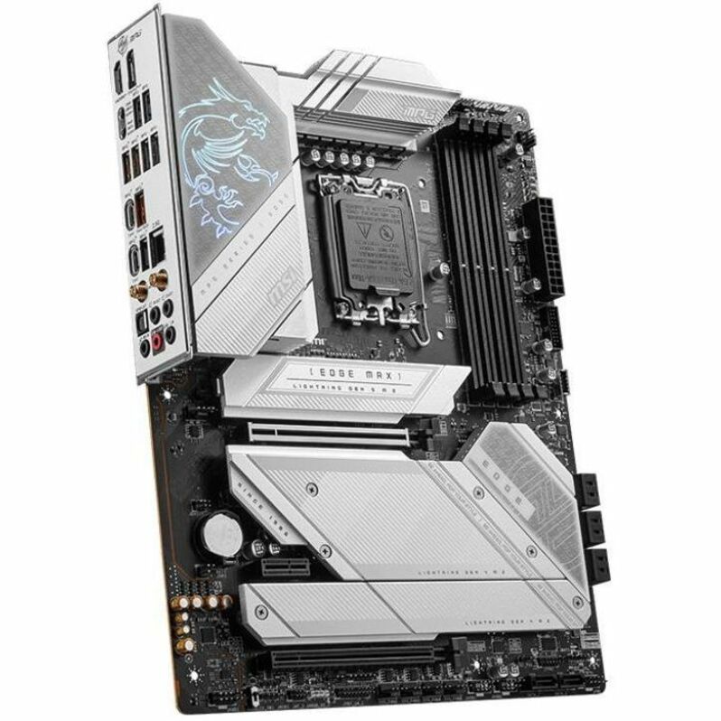 MSI MPG MPG Z790 EDGE TI MAX WIFI Gaming Desktop Motherboard - Intel Z790 Chipset - Socket LGA-1700 - ATX Z790EDGETIMAXWIFI