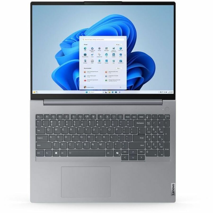 Lenovo ThinkBook 16 G7 IML 21MS008QUS 16" Notebook - WUXGA - Intel Core Ultra 5 125U - 16 GB - 512 GB SSD - English (US) Keyboard - Arctic Gray 21MS008QUS